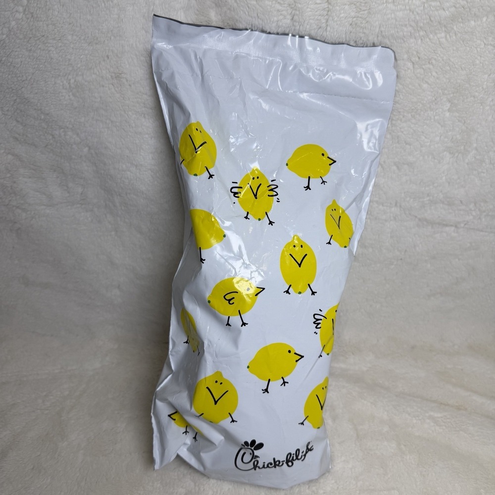 NEW UNOPENED Sealed 3rd Chick Fil A Classic Cup Yellow Lemon Chicks Design